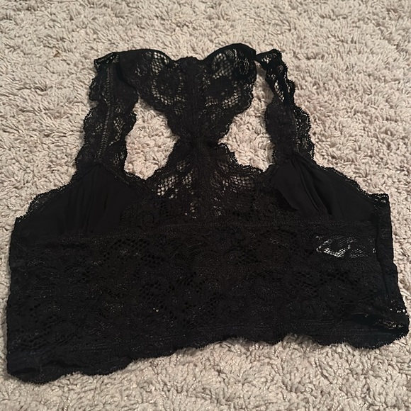 Bralette black lace express size small - Picture 3 of 4